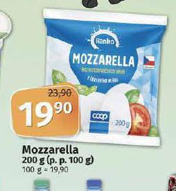 Coop Mozzarella nabídka