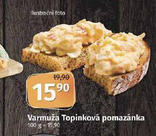 Coop Varmuža topinková pomazánka nabídka