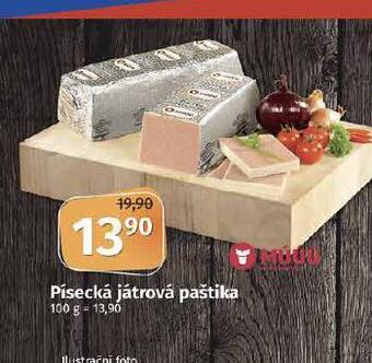 Coop Písecká játrová paštika nabídka