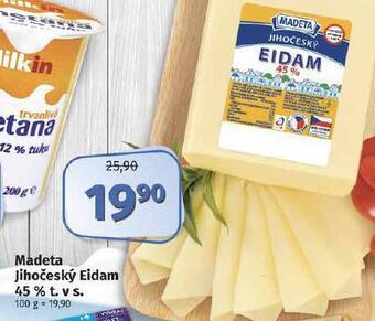 Coop Madeta jihočeský eidam nabídka