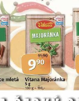 Coop Vitana majoránka nabídka
