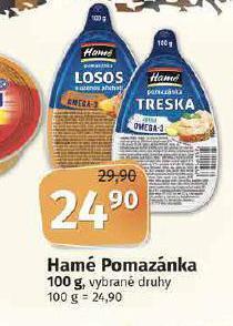 Coop Hamé pomazánka nabídka