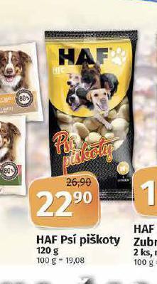 Coop Haf psí piškoty nabídka