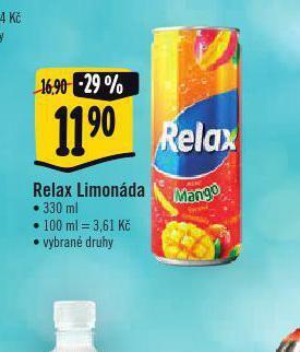 Albert Relax limonáda nabídka