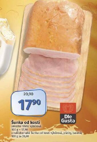 Coop Šunka od kosti nabídka