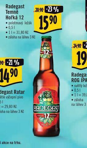 Albert Pivo radegast nabídka