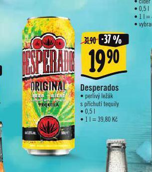 Albert Desperados nabídka