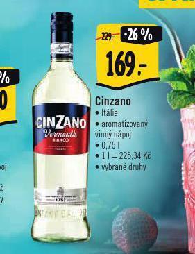 Albert Cinzano nabídka