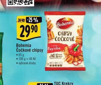 Albert Bohemia čočkové chipsy nabídka