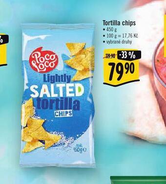 Albert Tortilla chips nabídka
