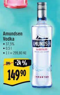 Albert Amundsen vodka nabídka