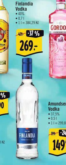 Albert Finlandia vodka nabídka