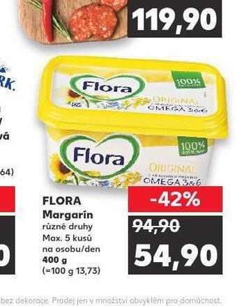 Kaufland Flora nabídka