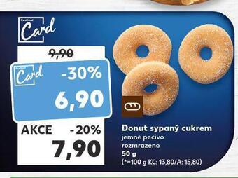 Kaufland Donut sypaný cukrem nabídka