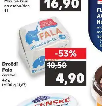 Kaufland Droždí nabídka
