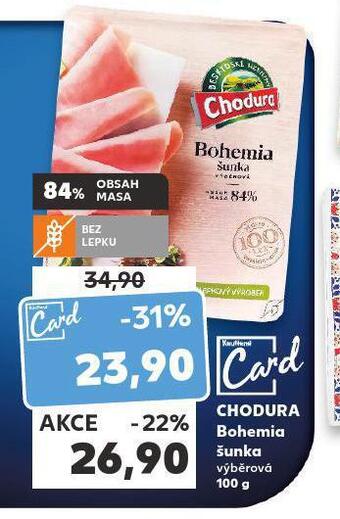 Kaufland Bohemia šunka nabídka