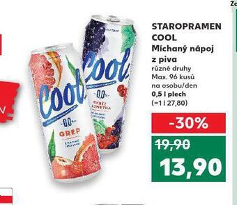 Kaufland Staropramen cool nabídka