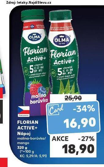 Kaufland Florian nápoj nabídka