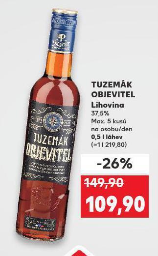 Kaufland Tuzemák objevitel nabídka