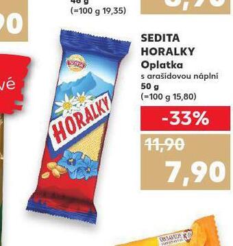 Kaufland Sedita horalky nabídka
