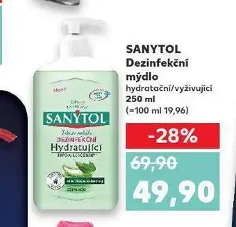 Kaufland Sanytol dezinfekční mýdlo nabídka