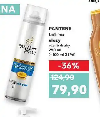 Kaufland Pantene lak na vlasy nabídka