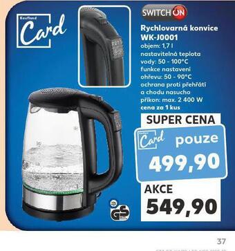 Kaufland Rychlovarná konvice nabídka