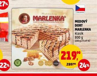 Penny Market Medový dort marlenka nabídka