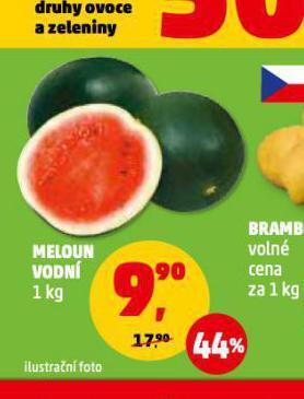 Penny Market Meloun vodní nabídka