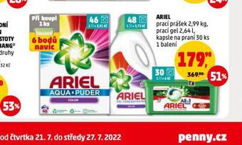 Penny Market Ariel prací prostředek nabídka