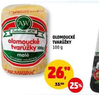 Penny Market Olomoucké tvarůžky nabídka