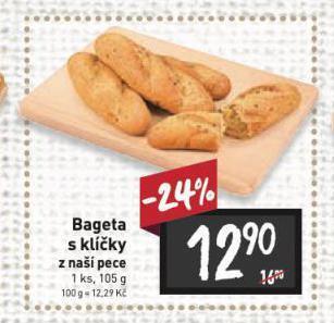 Billa Bageta s klíčky nabídka