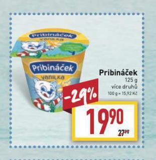 Billa Pribináček nabídka