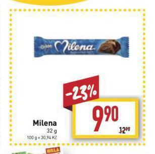 Billa Milena nabídka