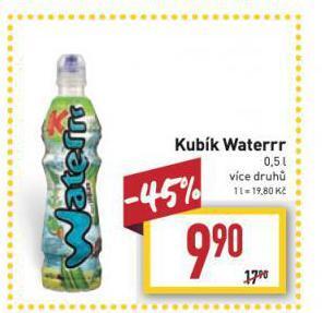 Billa Kubík waterrr nabídka