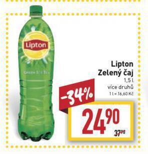 Billa Lipton zelený čaj nabídka
