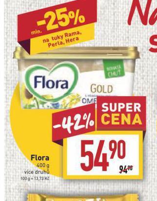 Billa Flora nabídka