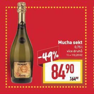 Billa Mucha sekt nabídka