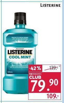 Listerine ústní voda