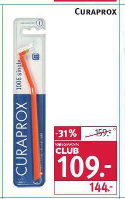 Rossmann Curaprox zubní kartáček nabídka