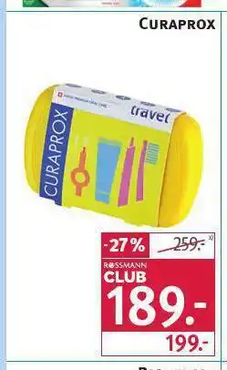 Rossmann Curaprox cestovní set nabídka