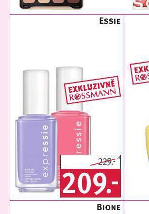 Rossmann Essie lak na nehty nabídka