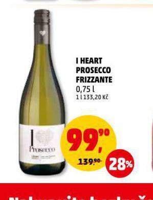 Penny Market I heart prosecco frizzante nabídka