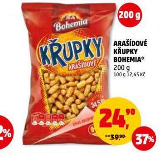 Penny Market Arašídové křupky bohemia nabídka