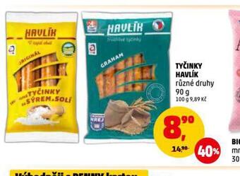 Penny Market Havlík tyčinky nabídka