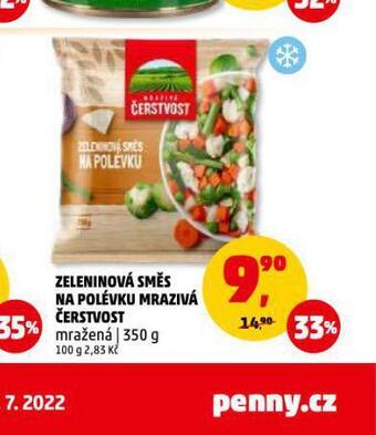 Penny Market Zeleninová směs na polévku mrazivá čerstvost nabídka
