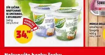 Penny Market Sýr lučina nadýchaná se smetanou. s bylinkami nabídka