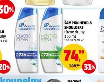 Penny Market Head&shoulders šampon nabídka