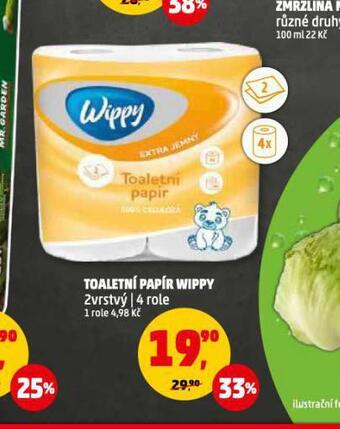 Penny Market Wippy toaletní papír nabídka