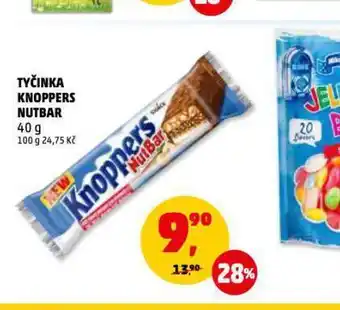 Penny Market Tyčinka knoppers nutbar nabídka